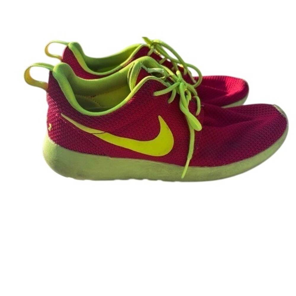 Nike Roshe One Red Mesh Sneakers Mens Size 8 - Picture 3 of 11